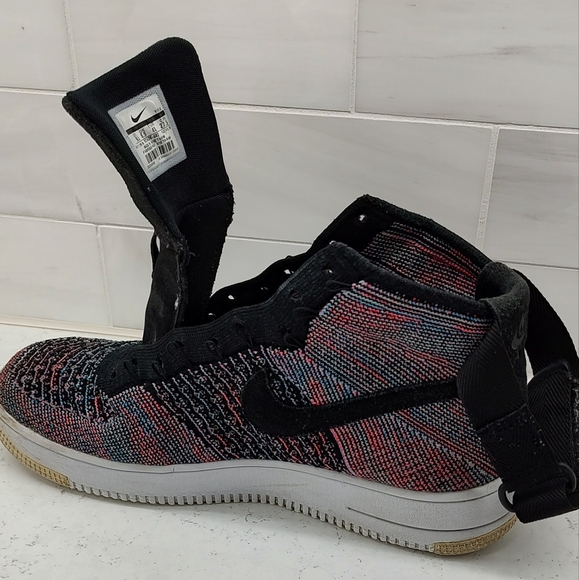 NIKE AIR FORCE 1 ULTRA FLYKNIT MID SHOES SIZE 9.5 - Picture 5 of 7